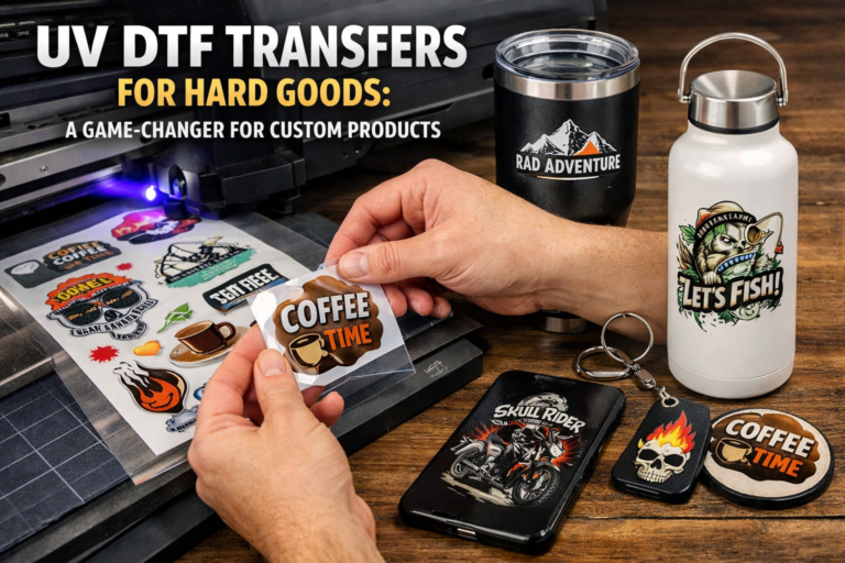 UV DTF Transfers for Hard Goods: A Game-Changer for Custom Products