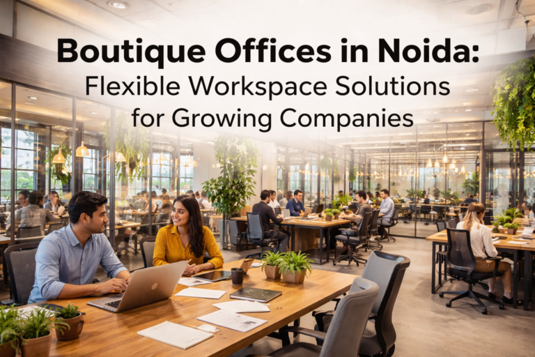 Boutique Offices in Noida: Flexible Workspace Solutions for Growing Companies